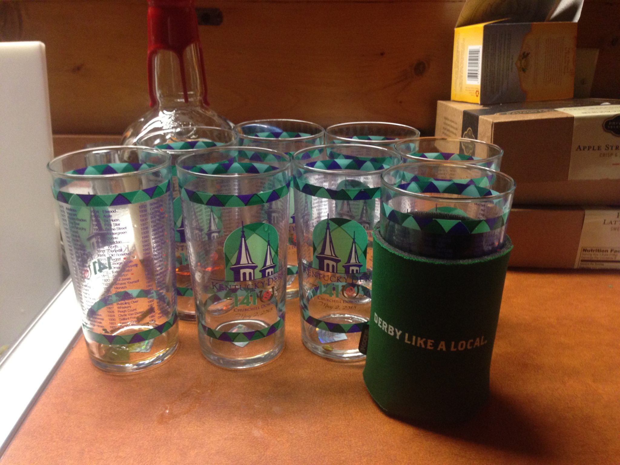 Souvenir Mint Julep Glasses from Kentucky Derby