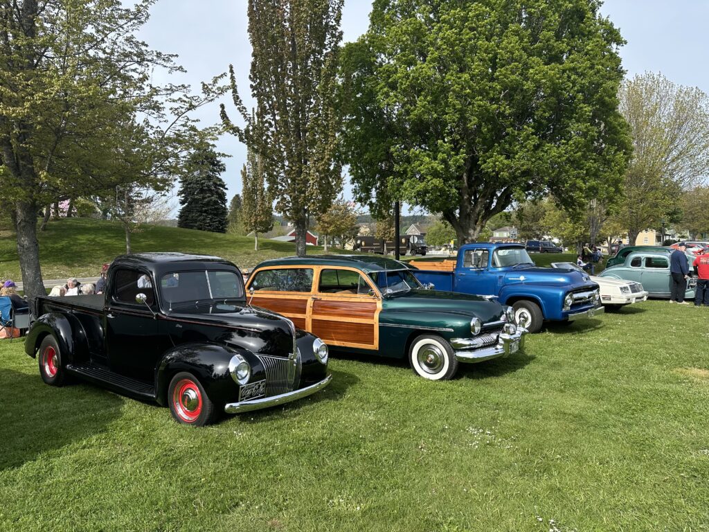 Classic Ford Truck & Mercury Woody 2-Door Port Gamble Car Show May 8, 2025